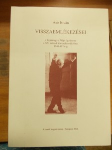 Ásó István:Visszaemlékezései használt könyv kép #01