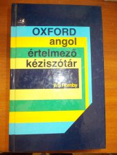 Oxford angol értelmező kéziszótár-A.S.Hornby