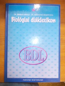 Biológiai diáklexikon használt könyv kép #01