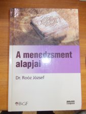 A menedzsment alapjai-Dr.Roóz József