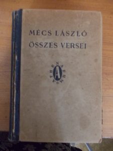 Mécs László összes versei 1920-1940 használt könyv kép #01
