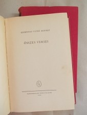 Csokonai Vitéz Mihály összes versei I-II.