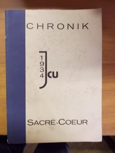 Cor Unum et Anima una in Corde Jesu- Chronik Sacré-Cour használt könyv kép #01