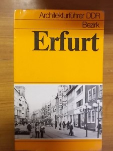 Architekturführer DDR Bezirk Erfurt használt könyv kép #01