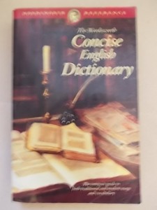 The Concise English Dictionary használt könyv kép #01